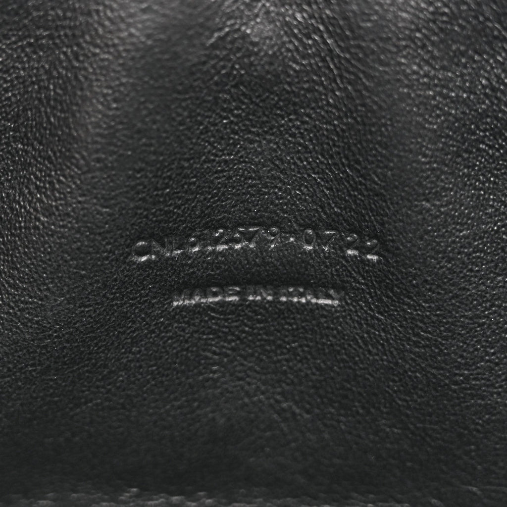 Grain De Poudre Matelasse Monogram Mini Lou Camera Bag Black