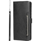 SAHARA - Indy Series Genuine Leather Wallet Case - Samsung Galaxy S23 Ultra