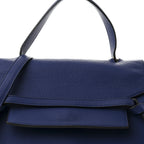 Grained Calfskin Mini Belt Bag Indigo