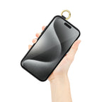 SAHARA - Indy Series Leather Wallet FingerGrip Case - iPhone 15 Pro Max