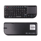 Mini 2.4G RF Wireless Keyboard Spanish French Russian English Keyboard Backlight Touchpad Mouse for PC Notebook Smart Tv Box
