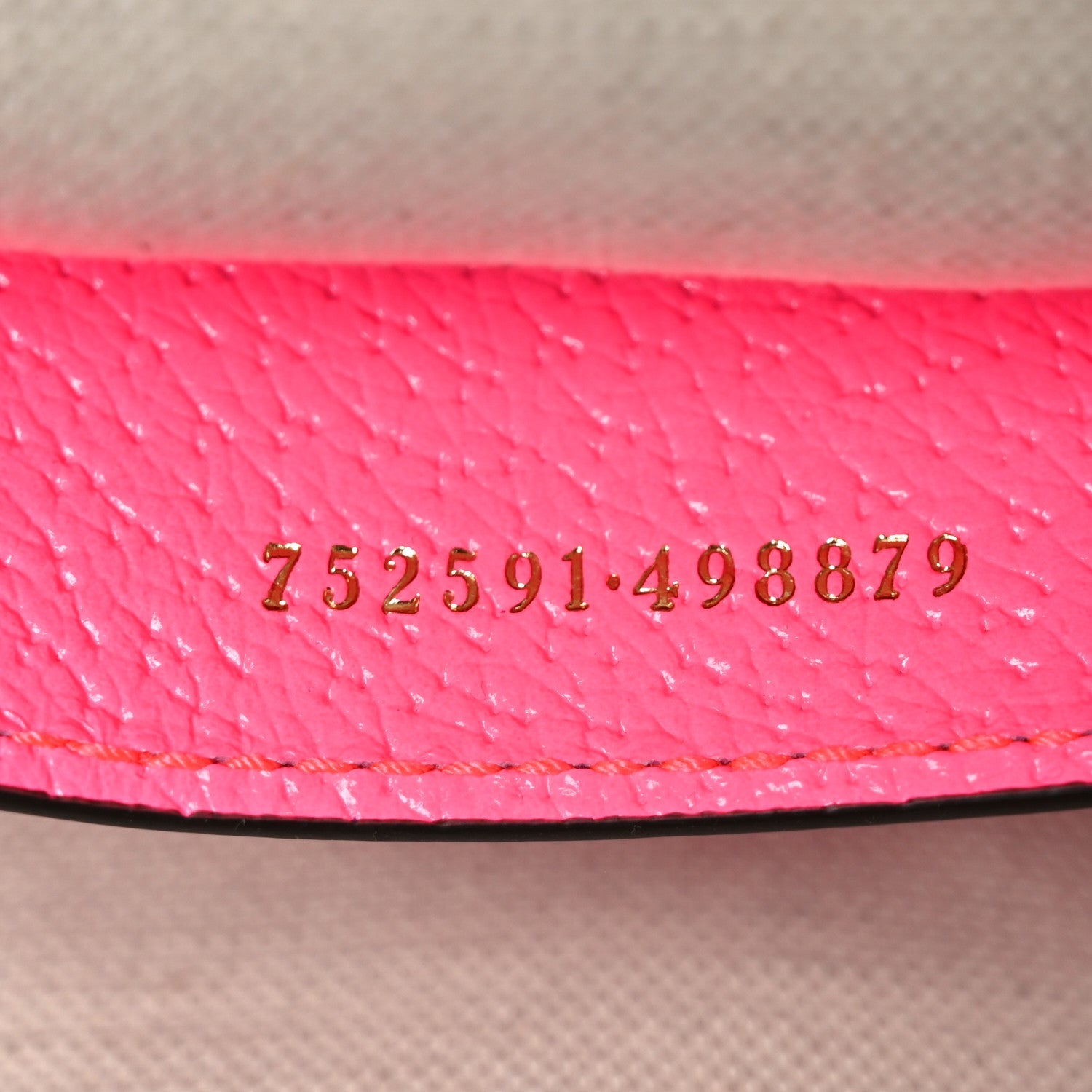GG Supreme Monogram Textured Dollar Calfskin Web Ophidia Small Crossbody Bag Beige Ebony Fuchsia
