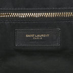 Lambskin Quilted Maxi Icare Shopping Tote Black