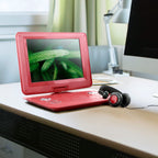13.3 Inch Portable TV+DVD Player with Color TFT LED Screen and USB/HD/AV Inputs