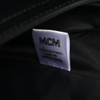 Cubic Monogram Medium Backpack Black Yellow