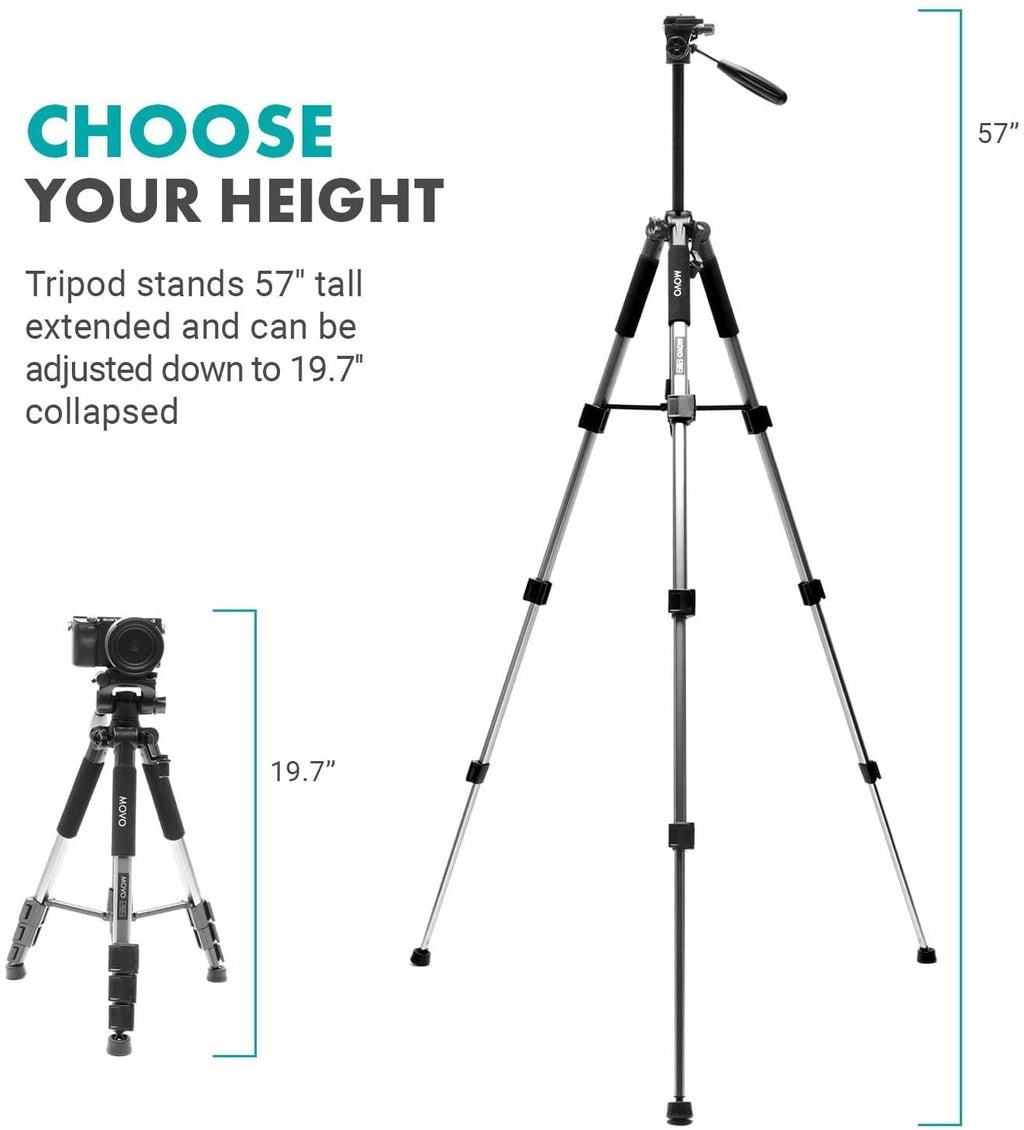 Movo iVlog1 Kit for Lightning with Fullsize Tripod