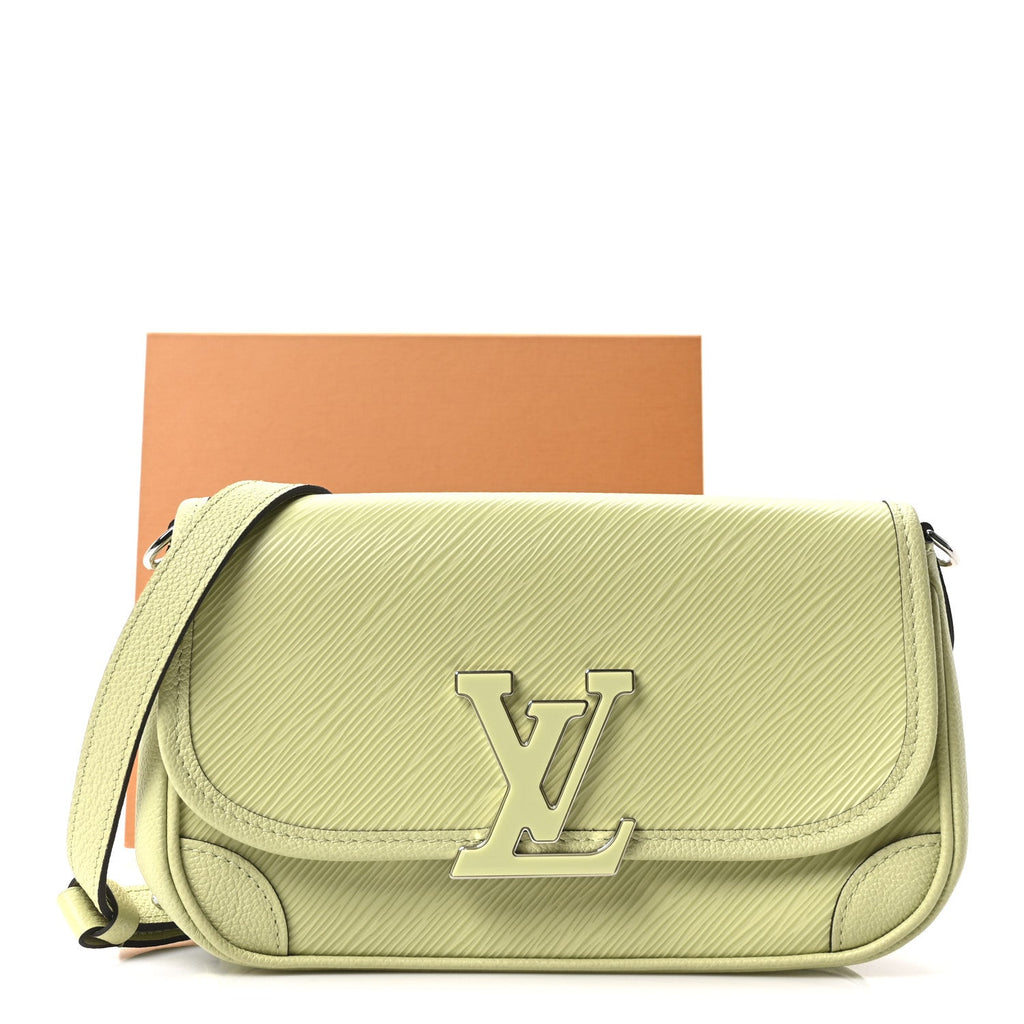 Epi Buci Crossbody Light Green