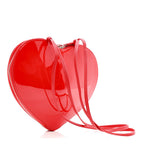 Patent Calfskin Le Coeur Bag Rouge Vermillon