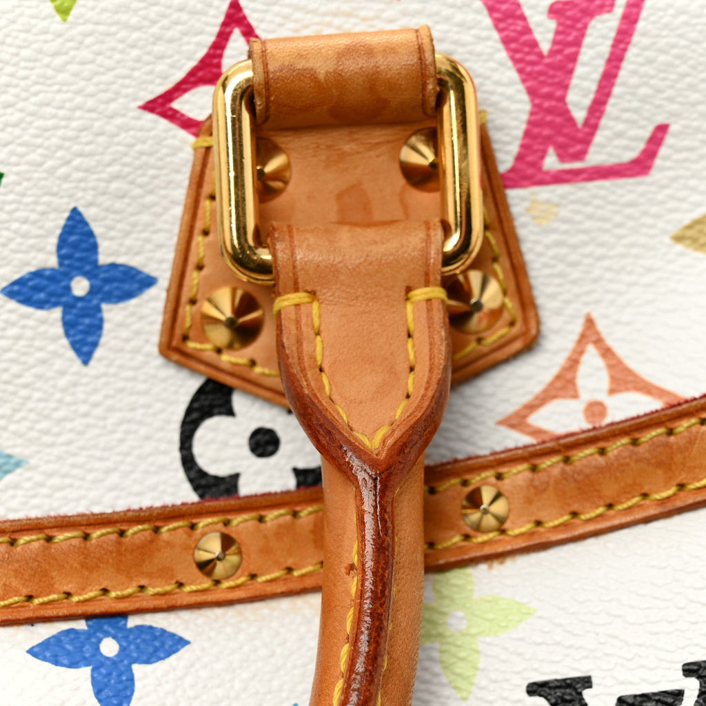 Monogram Multicolor Trouville White