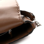 Cuoio Roma Sellerissima Nappa Sintetica Tape Stitch Baguette Fettuccia