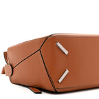 Calfskin Medium Puzzle Bag Tan