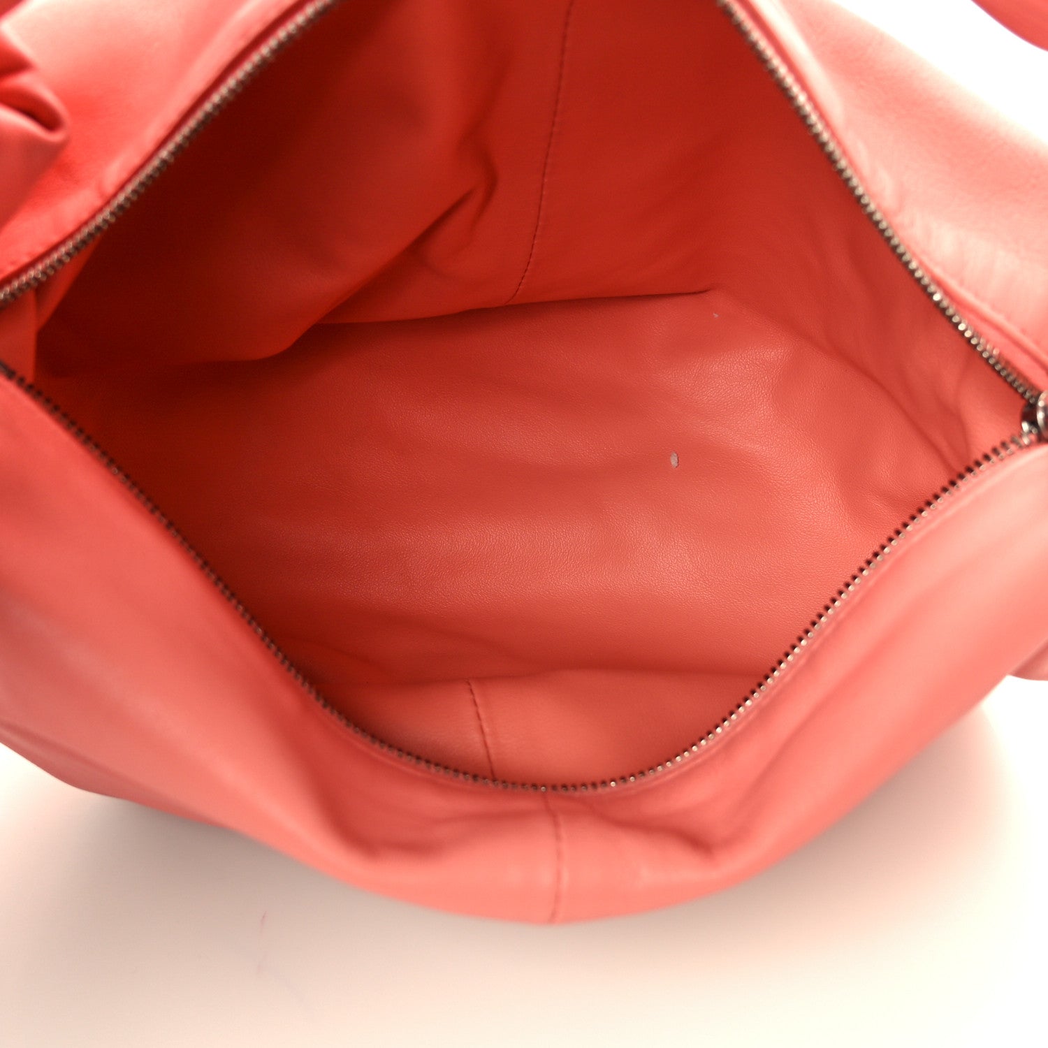Calfskin Mini Double Knot Bag Peach