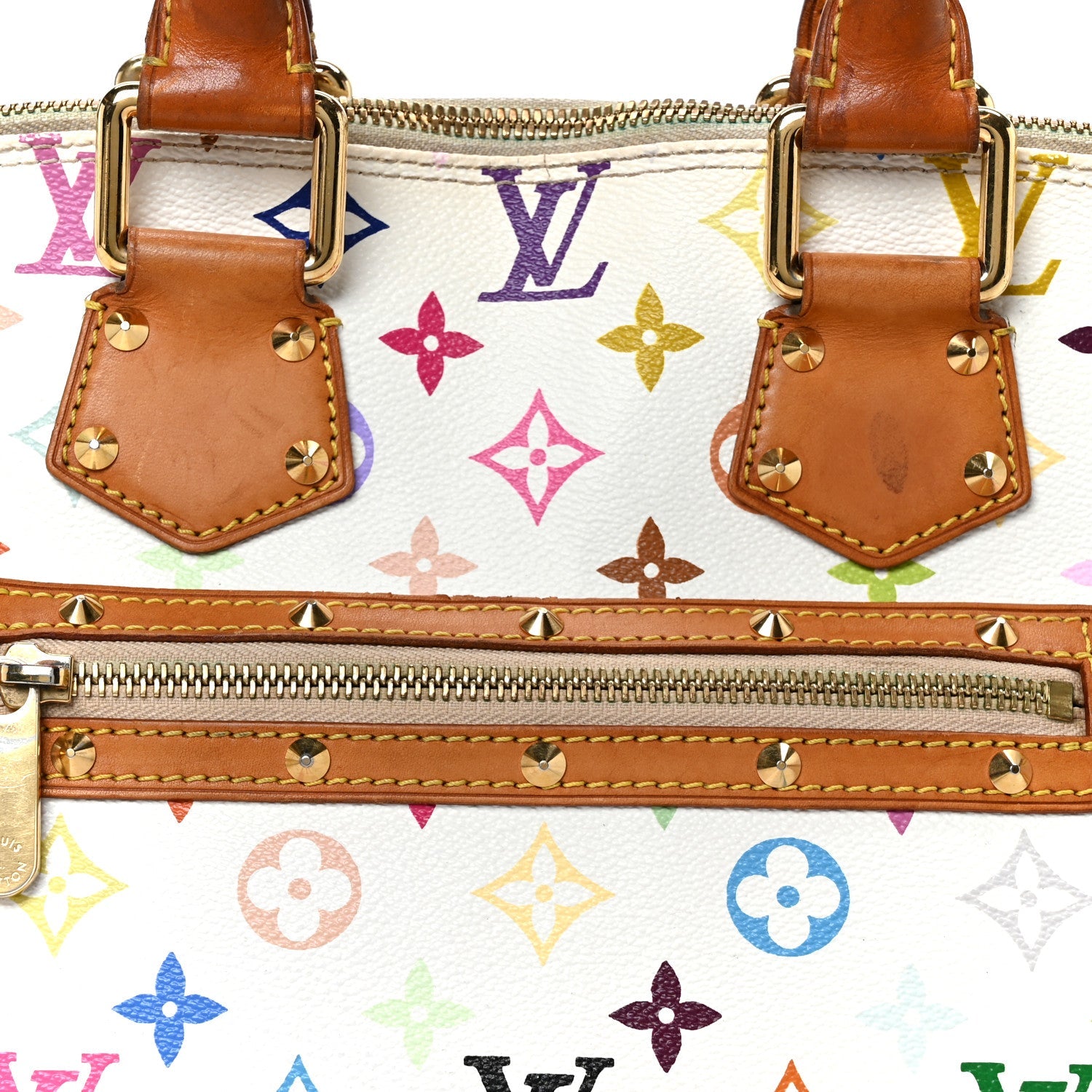 Monogram Multicolor Alma White