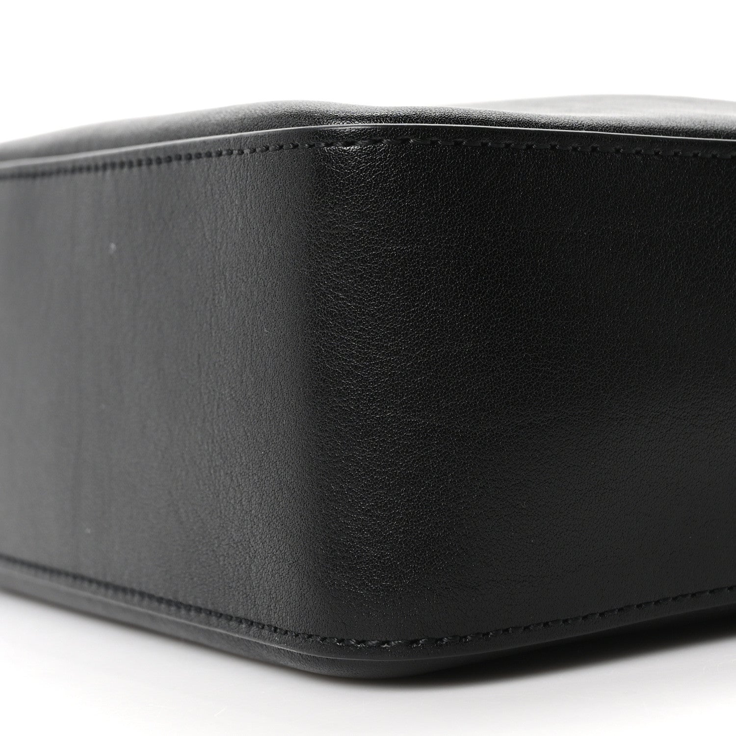 Calfskin Small Bucket Bag Black