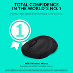 M185 2.4GHz 1000dpi Wireless Mouse