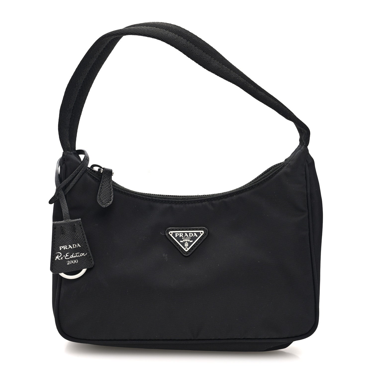Tessuto Nylon Mini Re-Edition 2000 Bag Black