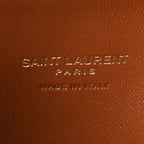 Shearling Le 37 Mini Bucket Bag Cream
