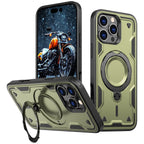 Entronix [Magnetic] Case Compatible with iPhone 16 Pro - Rugged Armor Gripstand