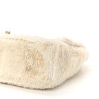 Sequin Small Single Flap White