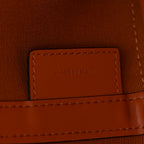 Triomphe Canvas Calfskin Shopper Tote Tan