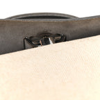 Toile Vache Calfskin Herbag PM 30 Navy Bleu Natural