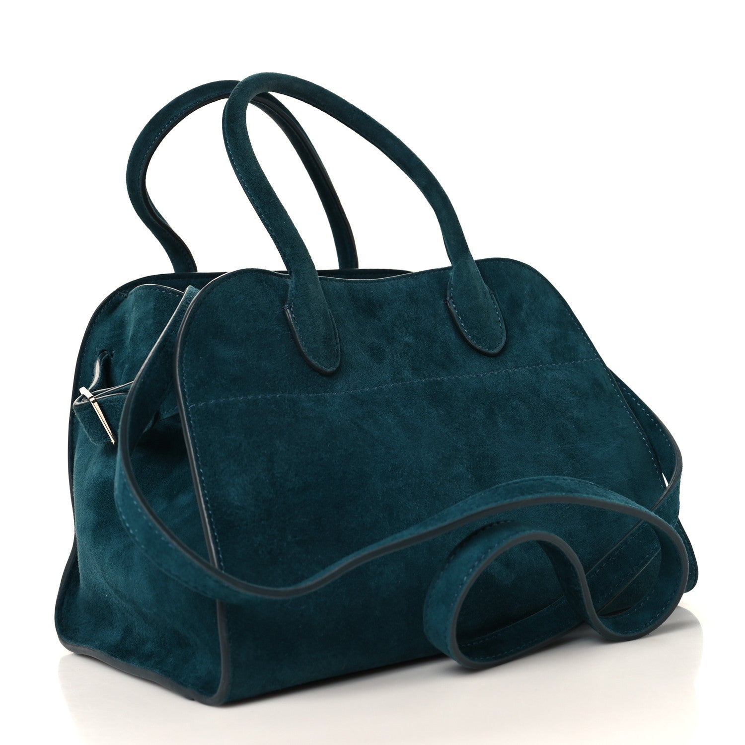 Suede Soft Margaux 10 Bag Teal Green