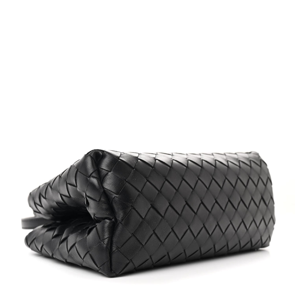 Nappa Intrecciato Small Tote Black