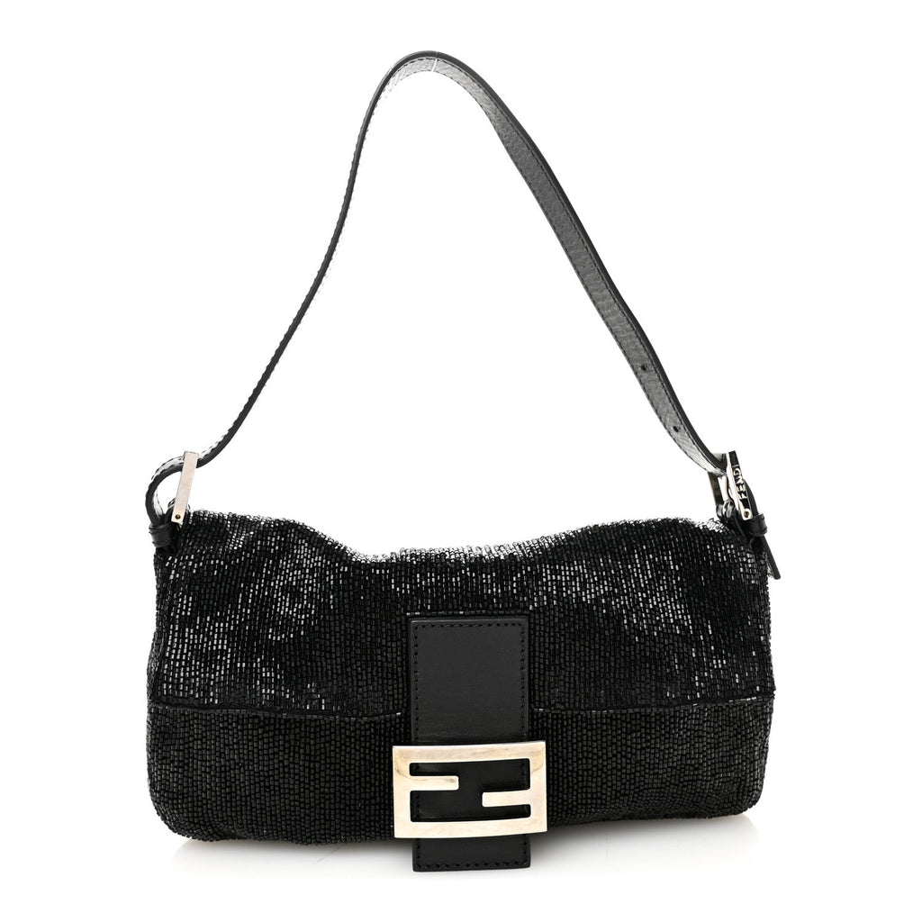 Beaded Baguette Black