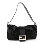 Beaded Baguette Black