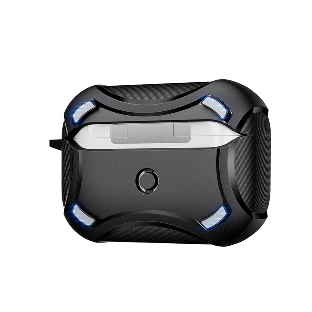 SAHARA - Armor Black Case - Apple AirPods Pro (1st and 2nd Generation)
