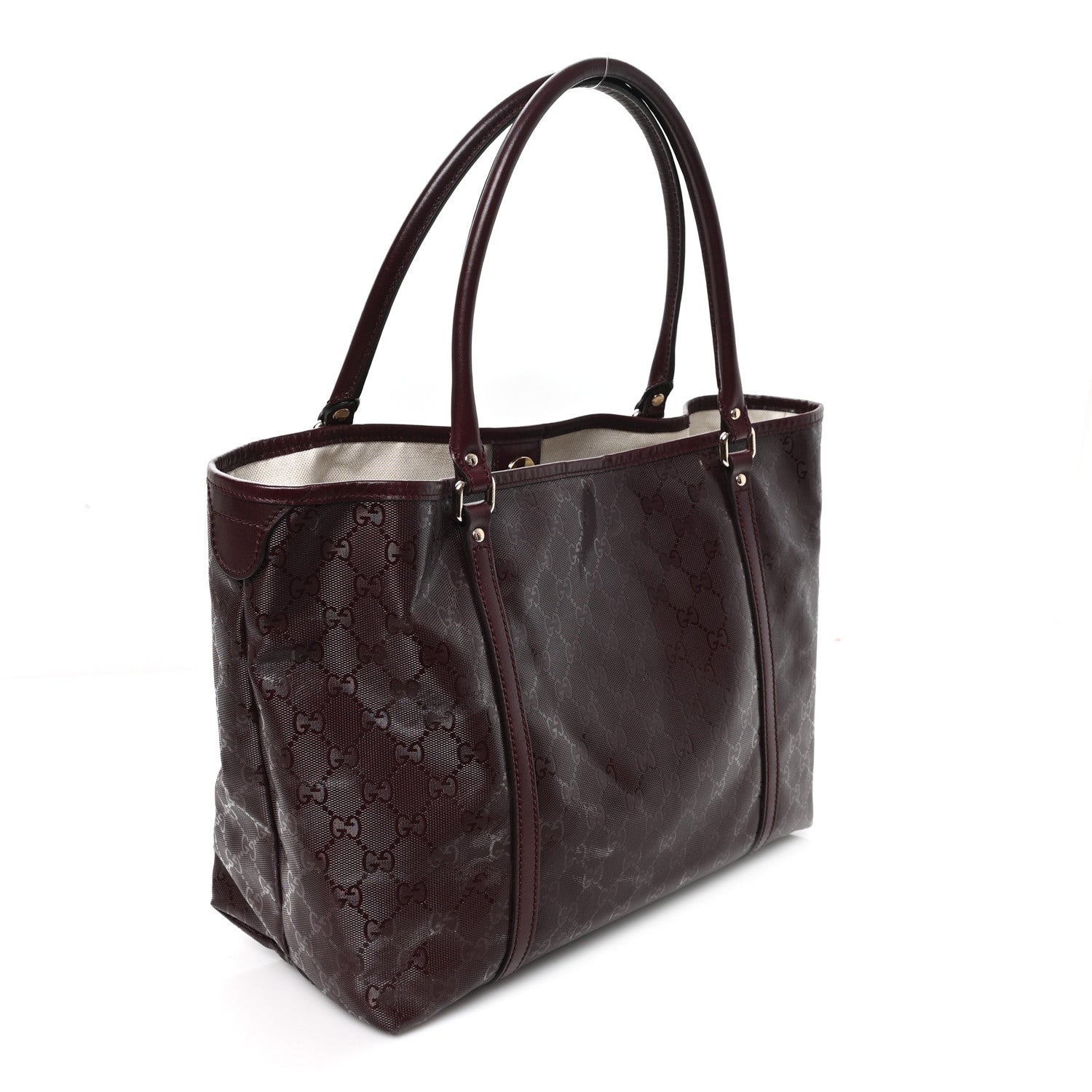 Imprime Monogram Medium Joy Tote Bordeaux