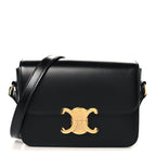 Shiny Calfskin Teen Triomphe Black