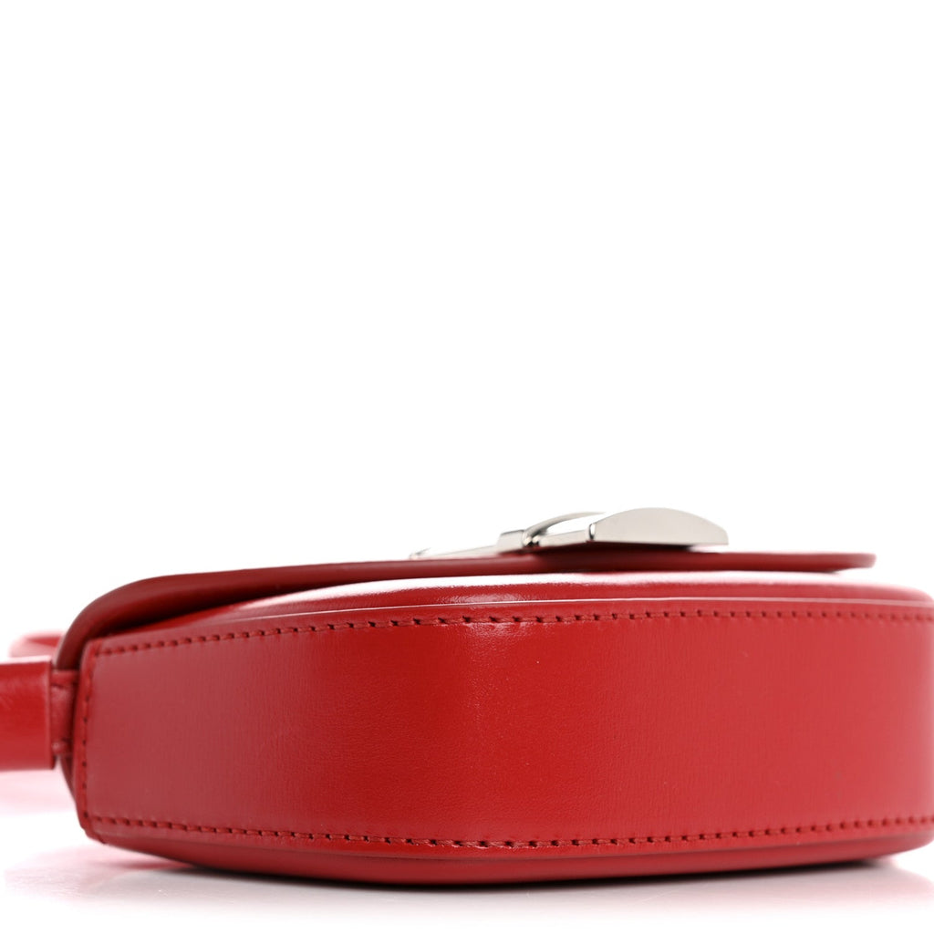 Dappled Calfskin XS Fiamma Crossbody Flame Red