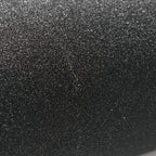 Suede Glitter Calfskin Embellished Paloma Clutch Black