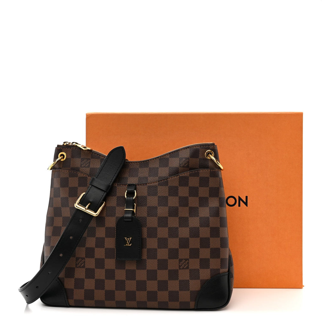 Damier Ebene Odeon MM Black