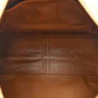 Soft Calfskin Large Aimee Shoulder Bag Caramel