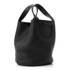 Taurillon Clemence Swift In-The-Loop 18 Bag Black