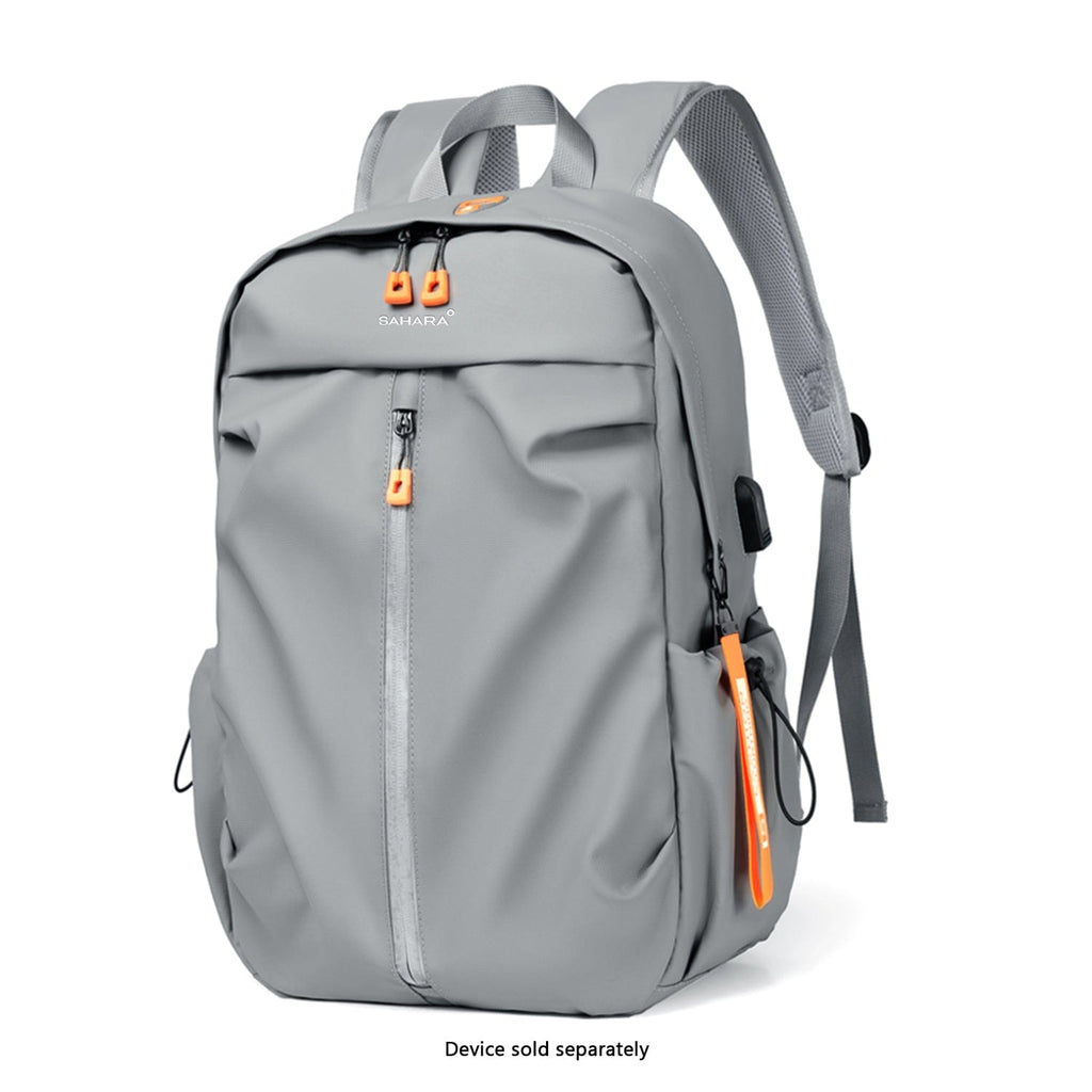 SAHARA - UrbanFlow — Slim USB Laptop Backpack - Laptops up to 16"