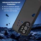 Entronix Case Compatible with Galaxy S26 Ultra - Triple-Layer Heavy Duty Protection