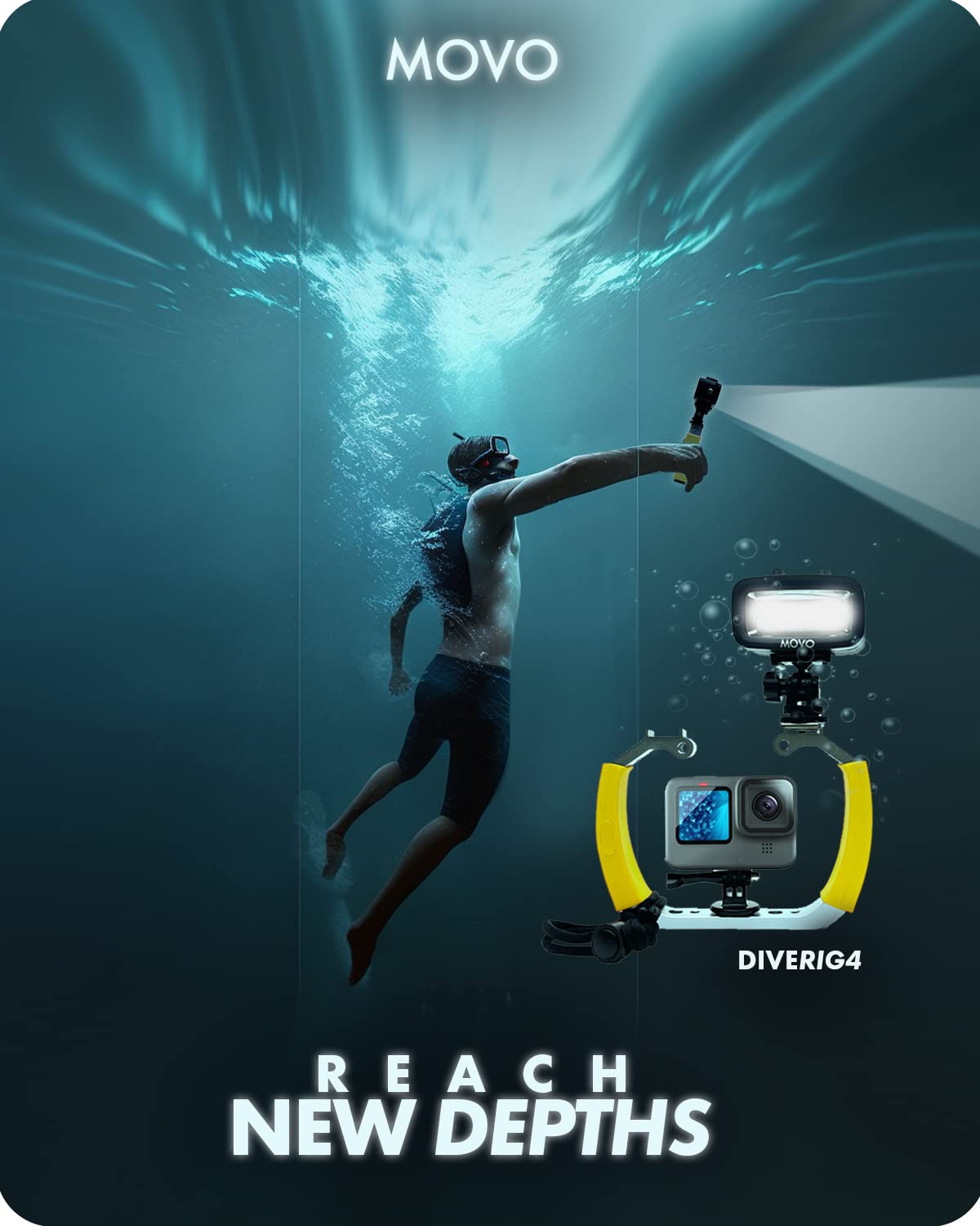 Movo DiveRig3 Diving Rig Bundle