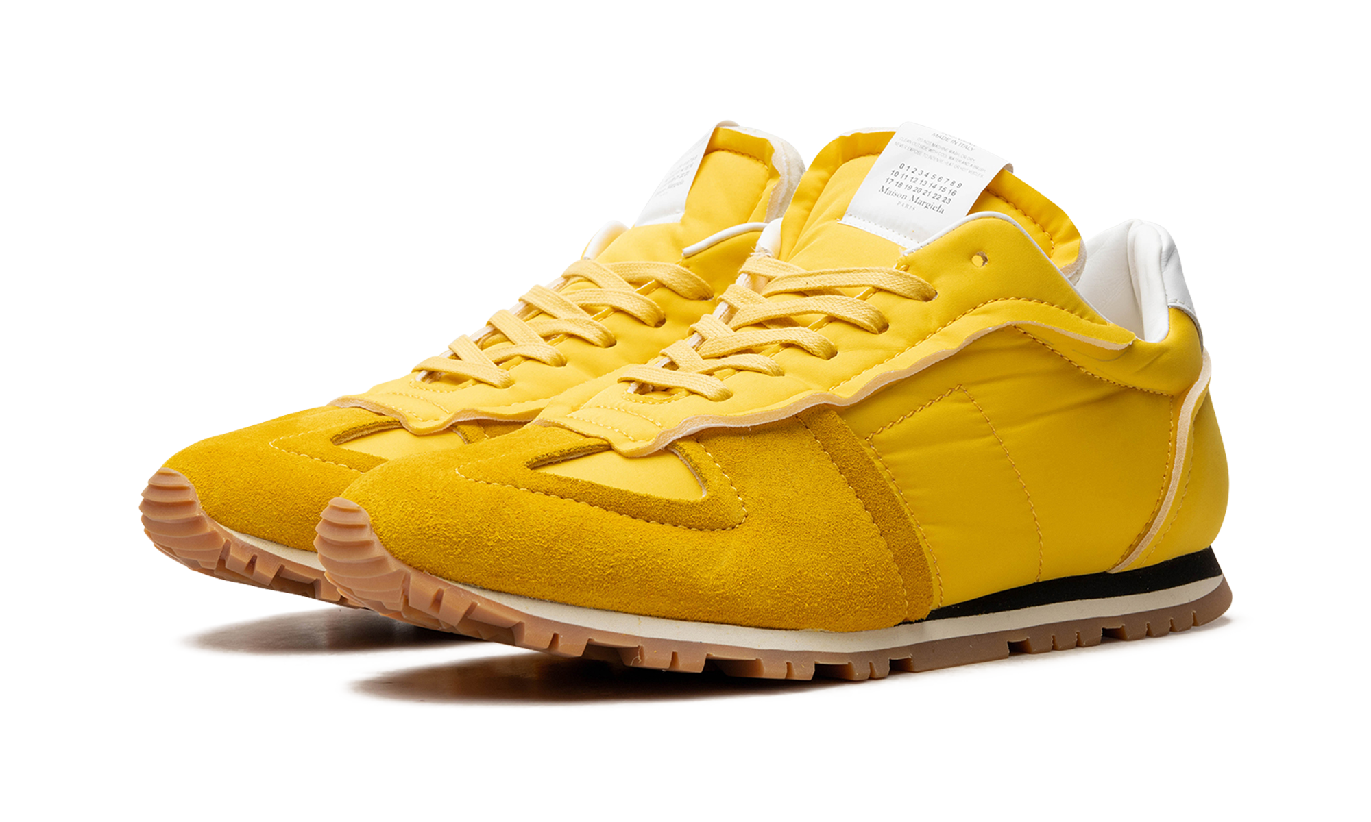 Nylon Colorblock Nylon Sneaker „Yellow“