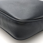 Natural Smooth Calfskin Rodeo Sling Pochette Black
