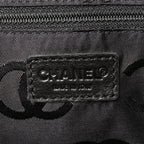 Calfskin Wild Stitch Top Handle Bag Black