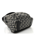 Oblique Calfskin Rider Kid's Backpack Beige Black