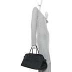 Matte Grained Calfskin EW Margaux Black