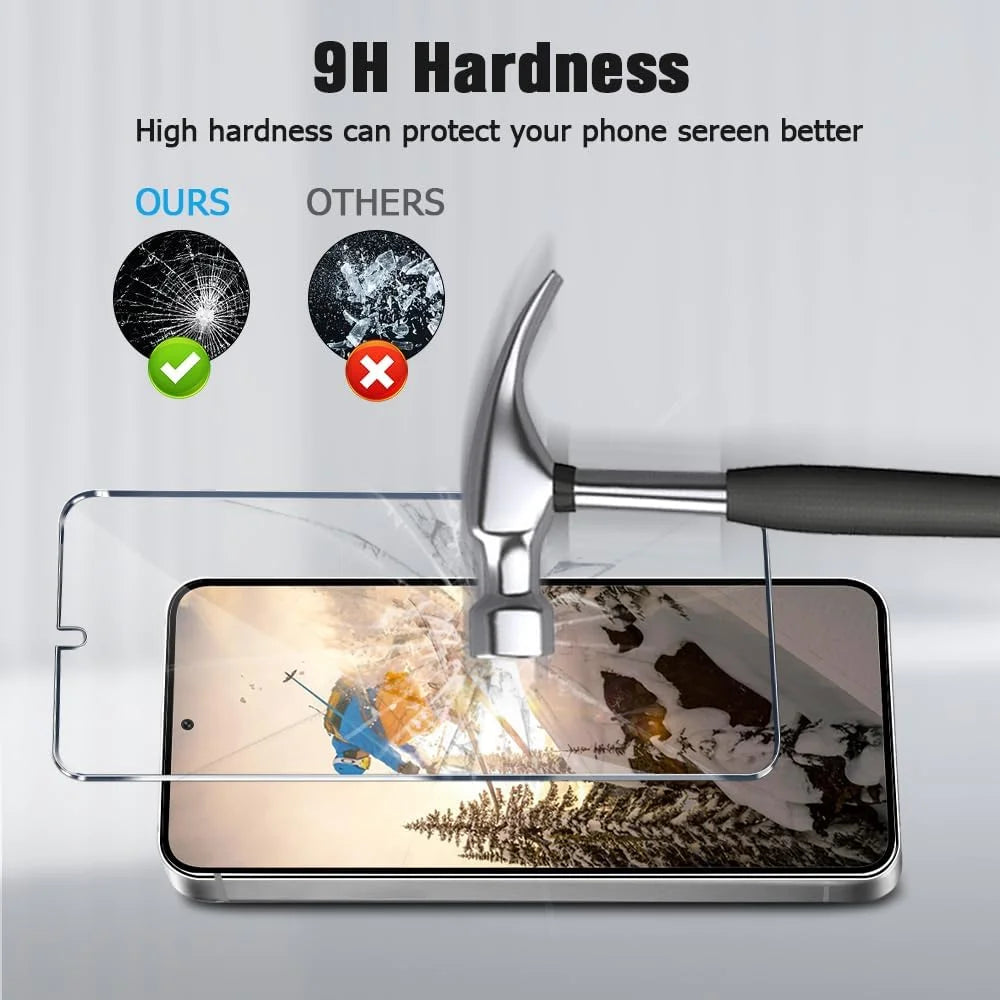 Entronix Clear Screen Protector & Camera Lens Protector Compatible with Galaxy S25 Plus- 4 Piece Combo