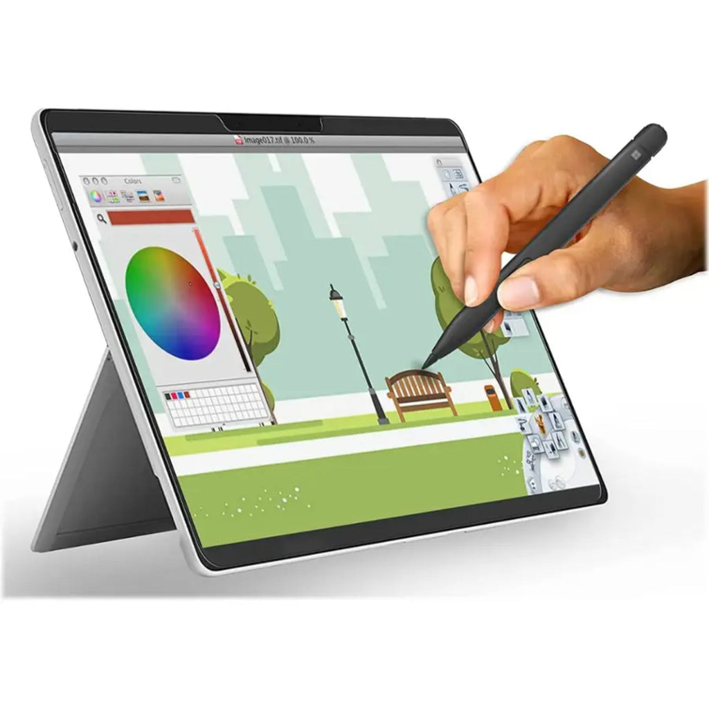 SAHARA - ZeroDamage Ultra Strong+ Tempered Glass Screen Protector for Microsoft Surface Pro 9 and Pro 10 - Clear