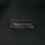 Smooth Calfskin Logo Large Everyday Beltpack Black White