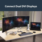 DVI Dual-Monitor Docking Station