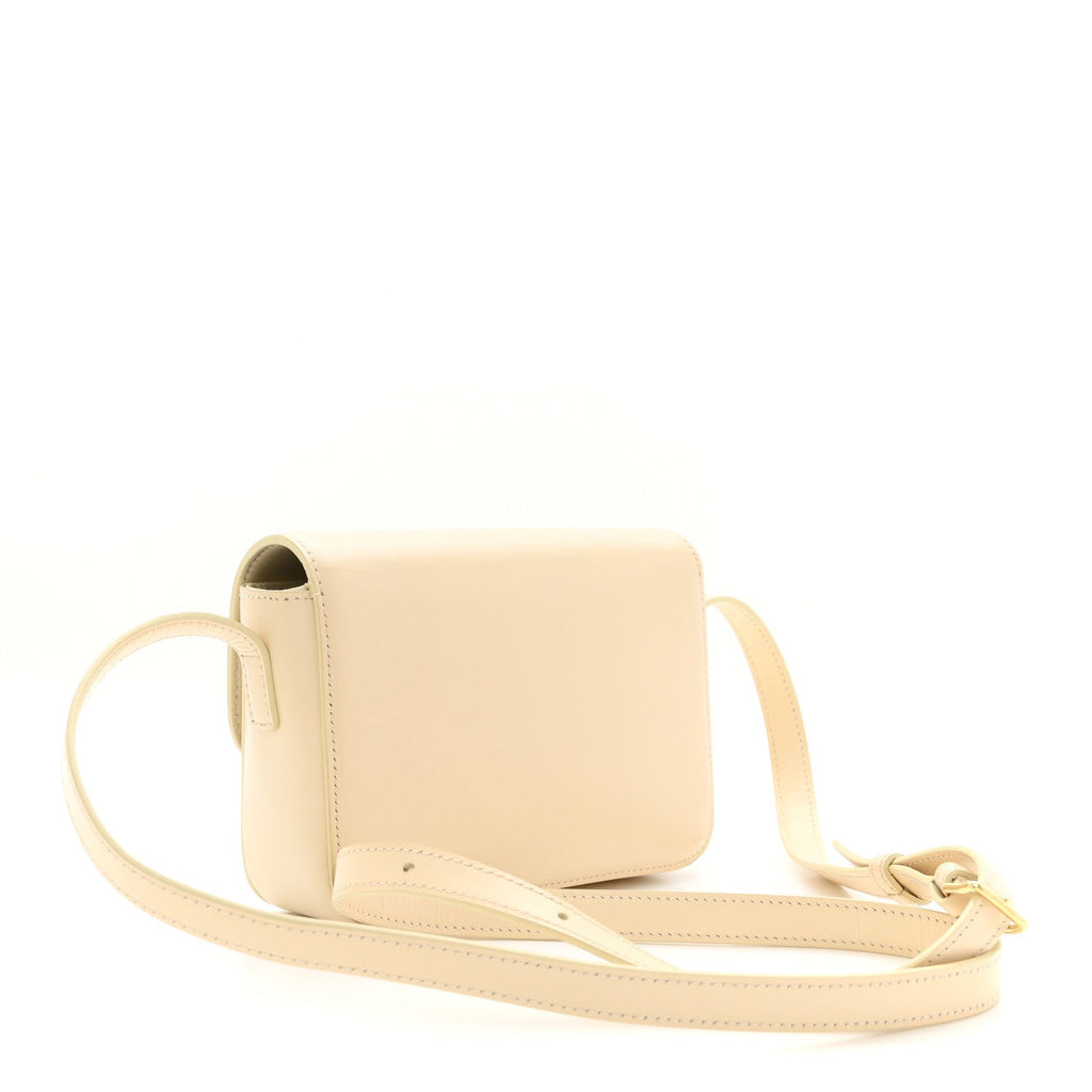 Shiny Calfskin Nano Triomphe Nude
